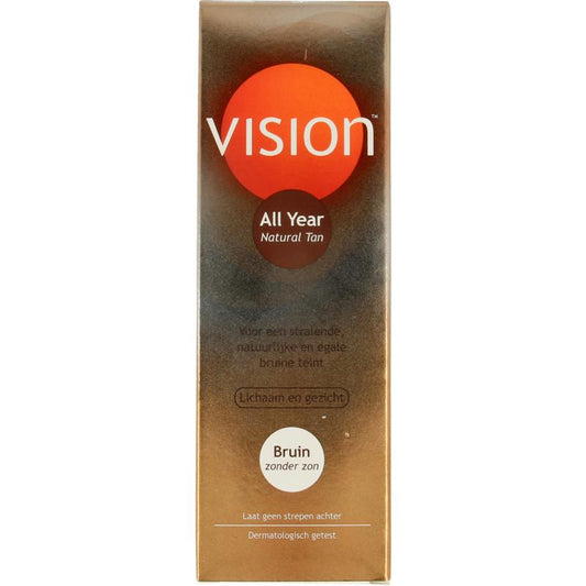 Vision All Year Natural Tan 135ml