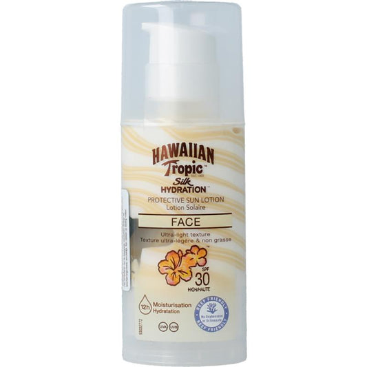 Hawaiian Tropic Silk Hydration Air Soft Face SPF30 50ml