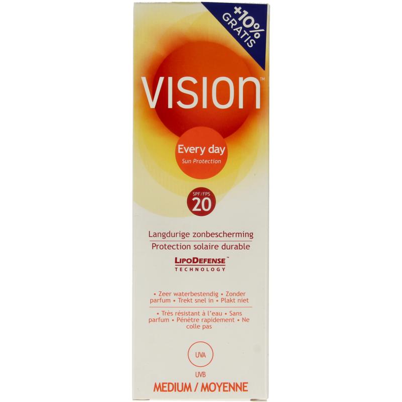 Vision Every Day Sun Protection SPF20 180ml
