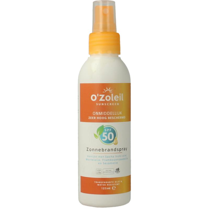 O'Zoleil Zonnebrandspray SPF50 125ml
