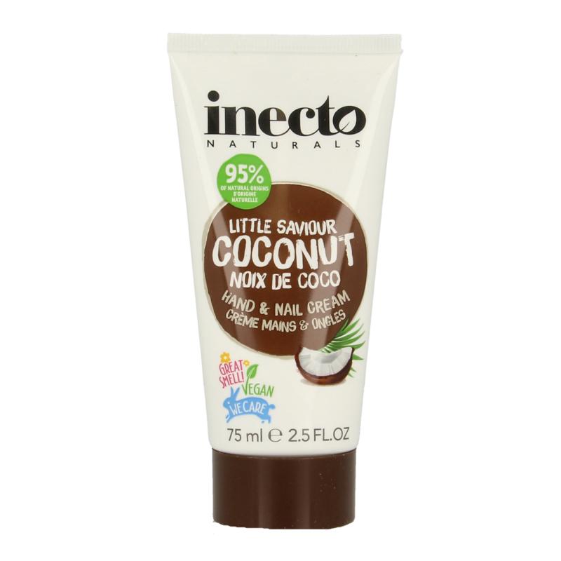 Inecto Naturals Coconut hand & nagelcreme 75ml