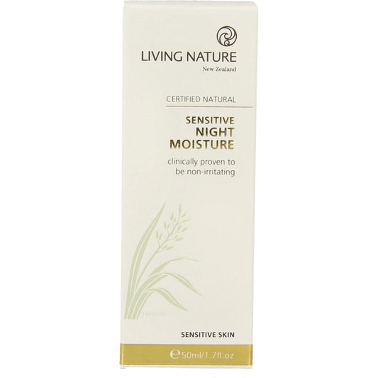 Living Nature Nachtcrème Gevoelige Huid