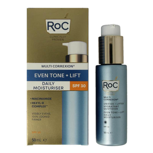 ROC Multi Correxion Even Tone+Lift Dagmoisturiser SPF30