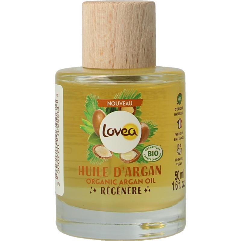 Lovea Biologische Arganolie Regenererend Gezicht, Lichaam & Haar