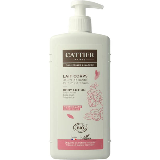 Cattier Body milk shea butter/geranium
