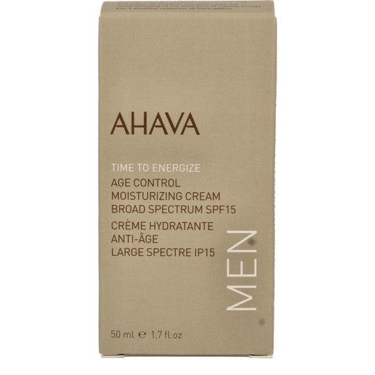 Ahava Men Age Control Hydraterende Gezichtscrème SPF15