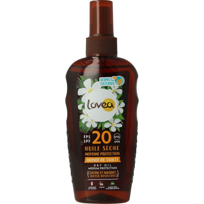 Lovea Dry Oil Medium Protection Tahiti Monoi SPF20 150ml