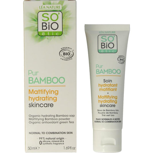 So Bio Etic Bamboo Mattifying Hydrating Cream 50ml