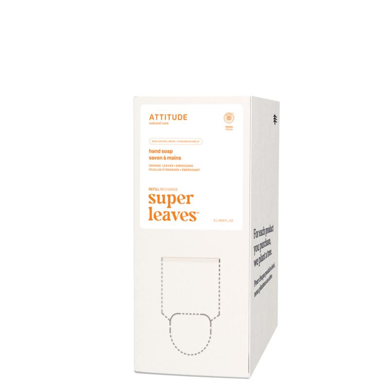 Attitude Super leaves handzeep orange leaves eco refill 2000ml