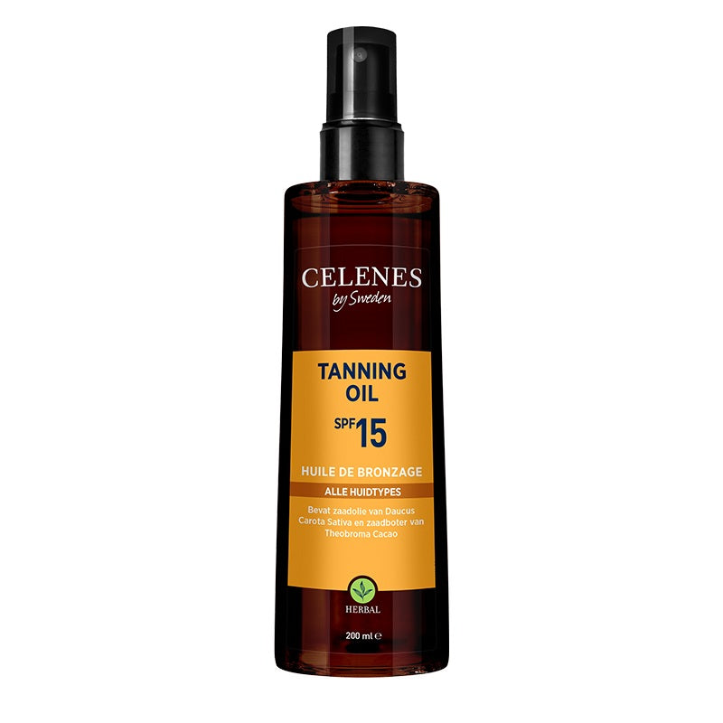 Celenes Herbal Tanning Oil SPF15 150ml