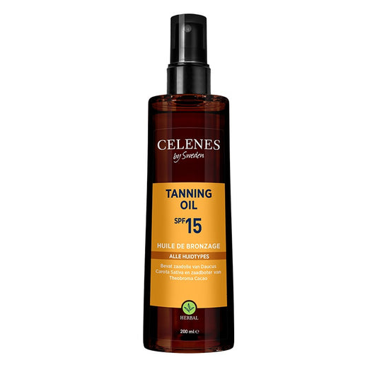 Celenes Herbal Tanning Oil SPF15 150ml