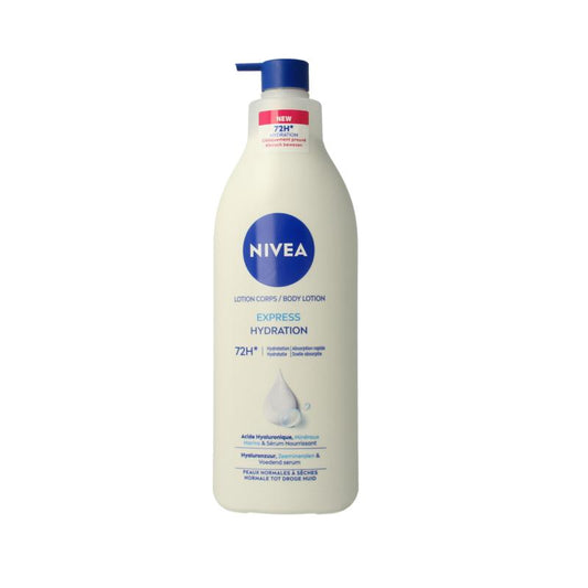 Nivea Express bodylotion met pomp