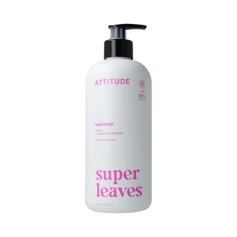 Attitude Super leaves handzeep white tea leaves 473ml